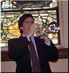 trumpet in church